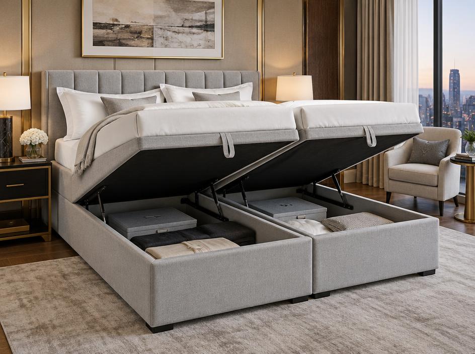 Opberg Boxspring - Stel zelf samen